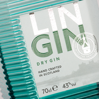 LinGin London Dry Gin Label
